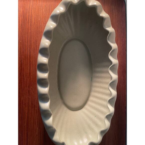 Maurice of CA MR19 - MCM Sage Green Console Bowl - Picture 2 of 4